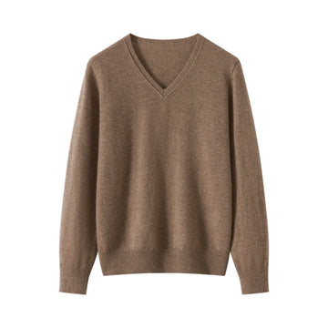 Cashmere V-Neck Women’s Sweater