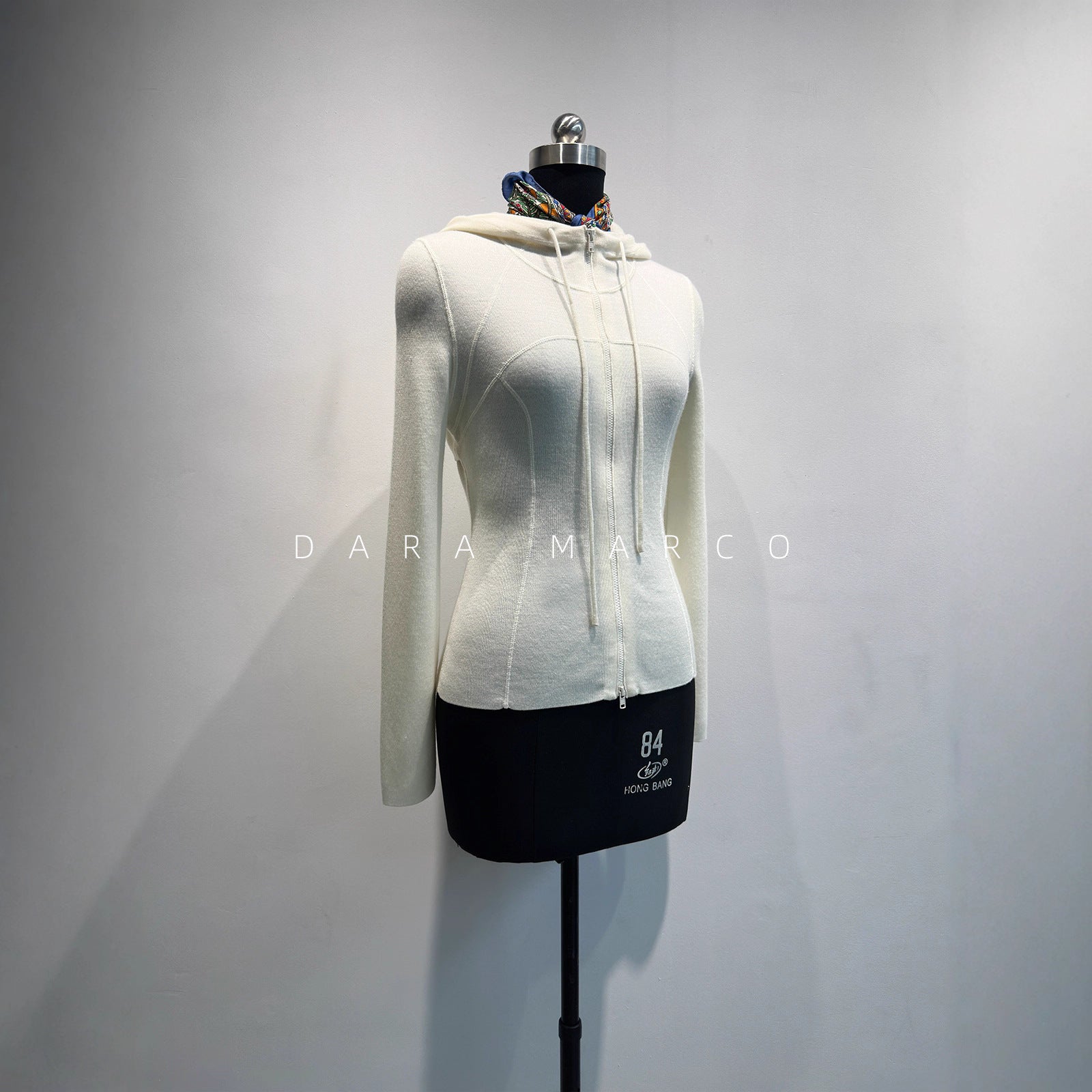 100% Wool Knit Hoodie Cardigan — Soft, Lightweight & Skin-Friendly