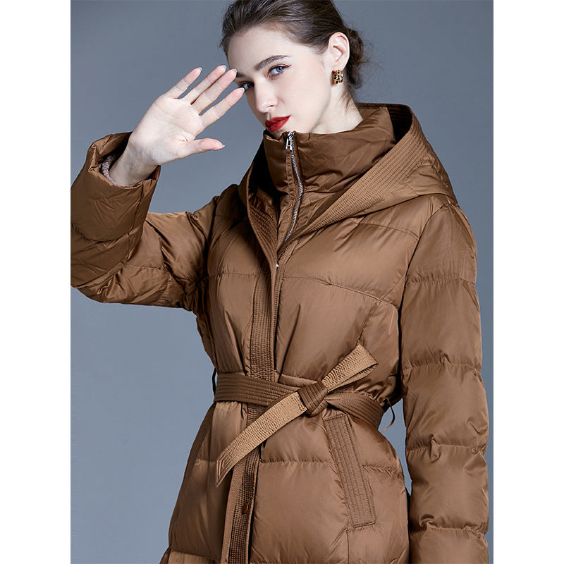 Women’s Long Winter Down Puffer Coat