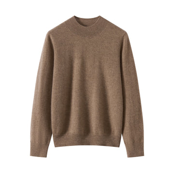 100% Cashmere Half Turtleneck Sweater - Consinee Luxury - Sainiya Eco Wear