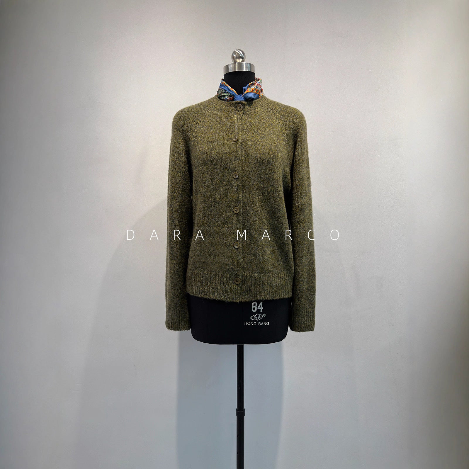 women merino wool floral cardigan