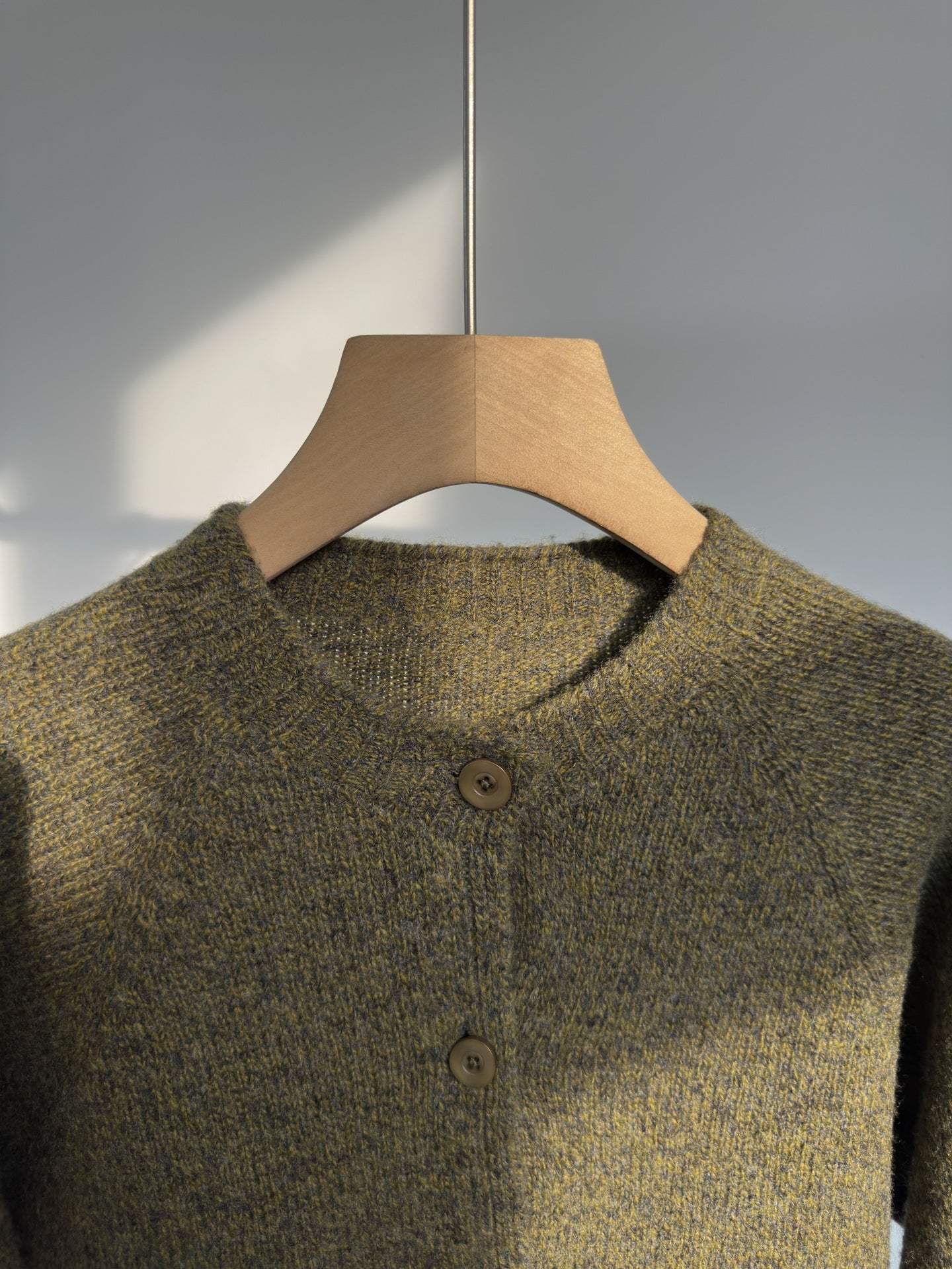 women merino wool floral cardigan