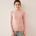 100% Pure Cashmere Slim Half Turtleneck Sweater - Luxury Mountain Cashmere - Sainiya Eco Wear