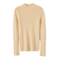100% Pure Cashmere Slim Half Turtleneck Sweater - Luxury Mountain Cashmere - Sainiya Eco Wear