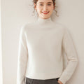 100% Pure Cashmere Thickened Half-Turtleneck – Cozy Luxe Comfort - Sainiya Eco Wear