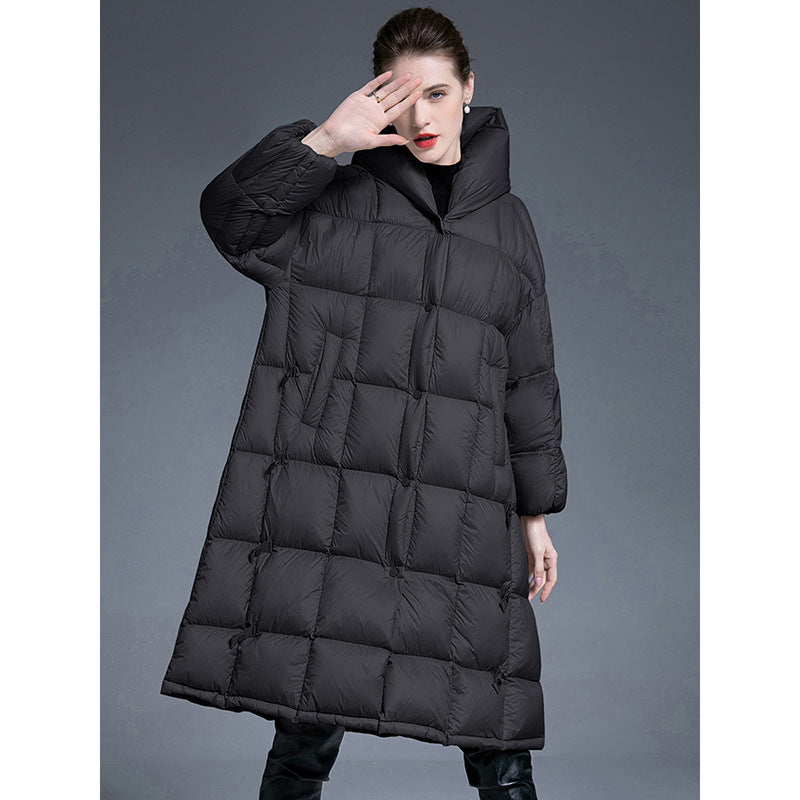 CozyFit Warm Hooded Down Jacket