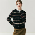 Fair Isle Cashmere Cardigan — Soft, Warm & Nordic-Inspired Knit - Sainiya Eco Wear