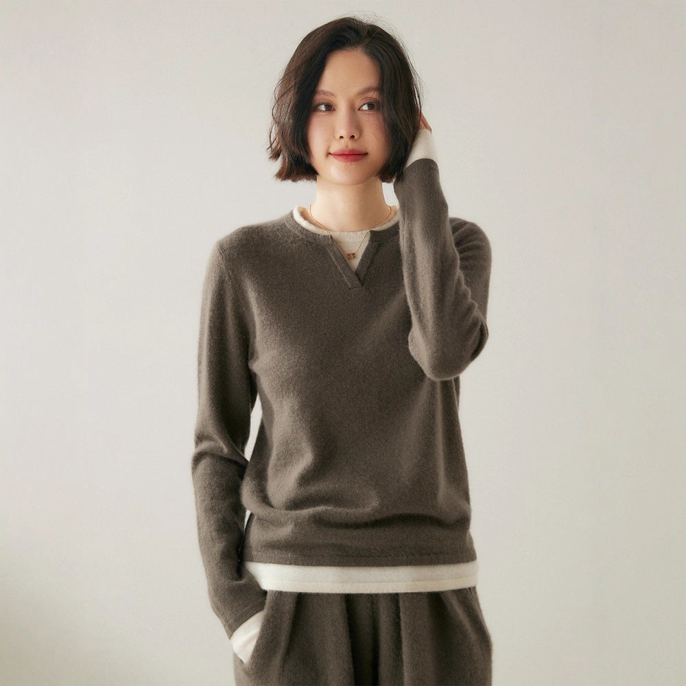 100% Cashmere Shirt-Collar Sweater – Ultra Soft Luxury