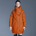 Oversized Warm Down Jacket for Women | Thickened 90% Duck Down Coat - Sainiya Eco Wear