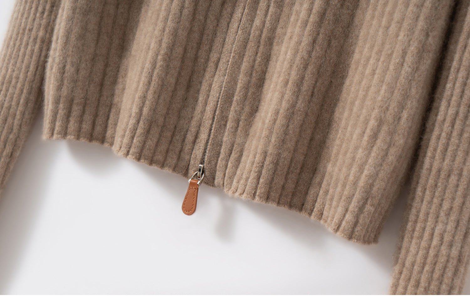 Cashmere Cardigan – Slim Stripe Pure Cashmere Knit Jacket for Women - Sainiya Eco Wear