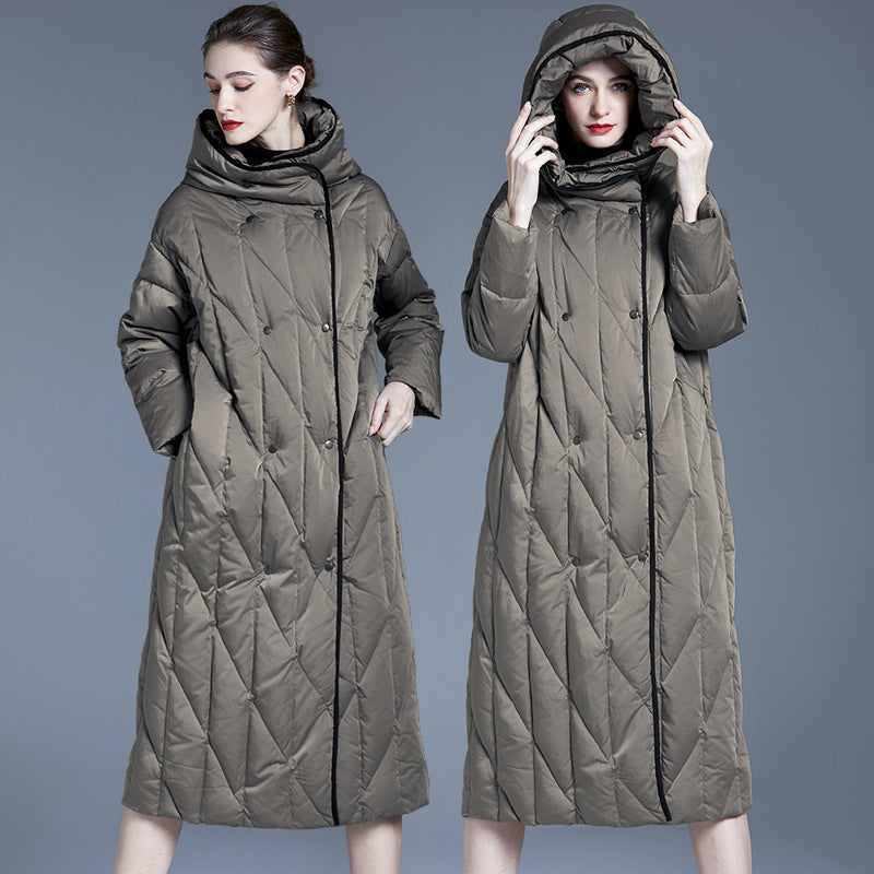 Winter Long Down Jacket for Women