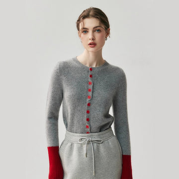 Women’s 100% Cashmere Cardigan