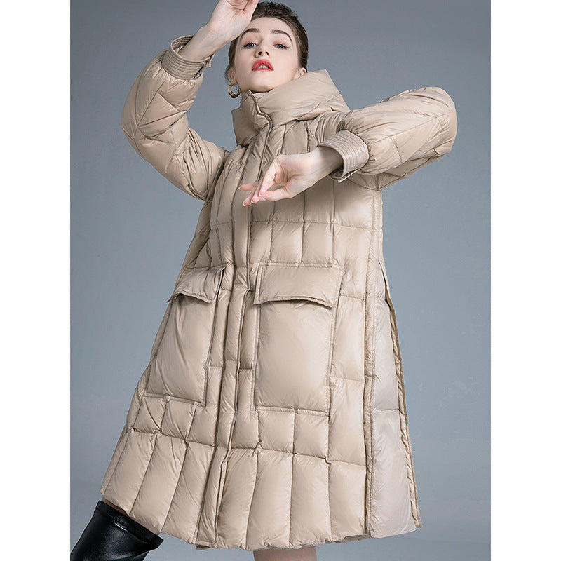 90% Duck Down, Luxury Puffer Jacket, Winter Down Coat, Oversized Warm Jacket