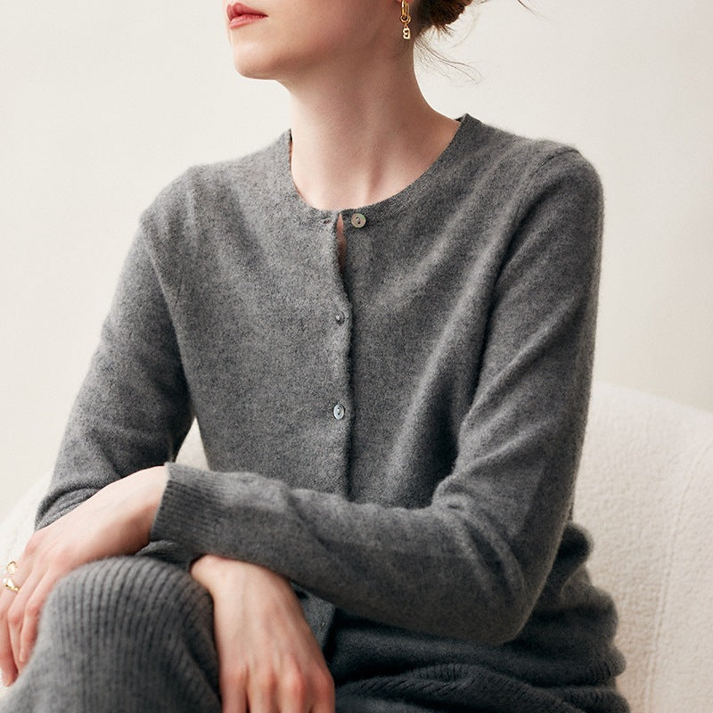 Baby Cashmere Soft Knit Cardigan for Women