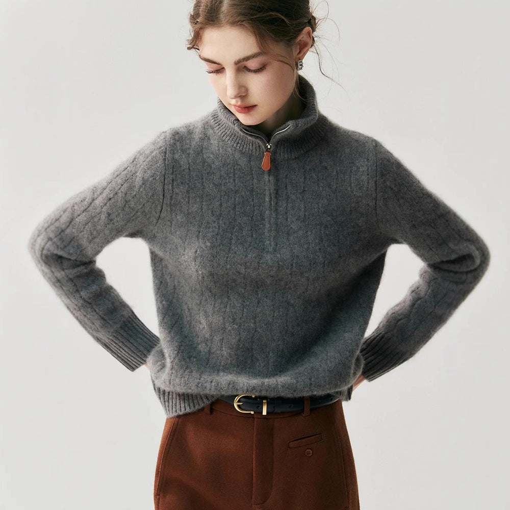 Slim-Fit 100% Cashmere Sweater