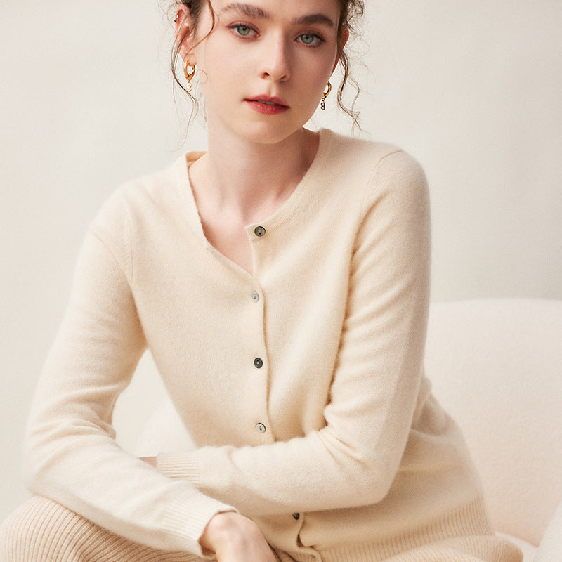 Baby Cashmere Soft Knit Cardigan for Women