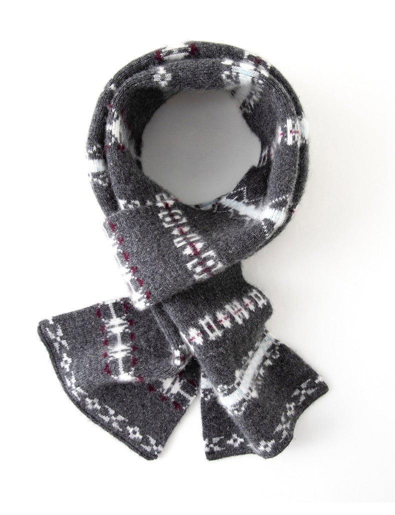 Fair Isle Cashmere Cardigan — Soft, Warm & Nordic-Inspired Knit - Sainiya Eco Wear