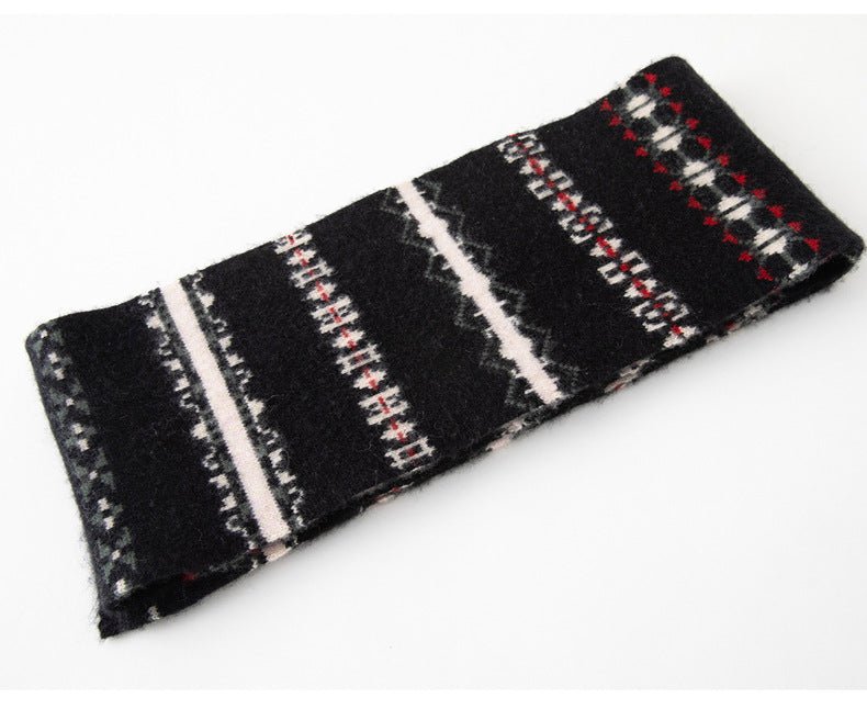 Fair Isle Cashmere Cardigan — Soft, Warm & Nordic-Inspired Knit - Sainiya Eco Wear