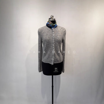 alpaca wool knit cardigan women