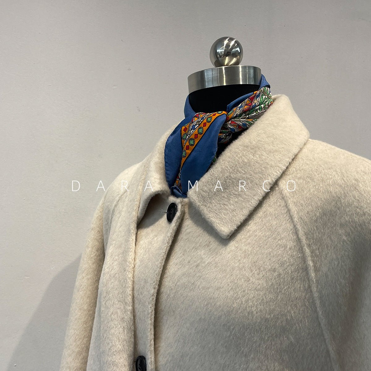 cashmere blend wool coat for women