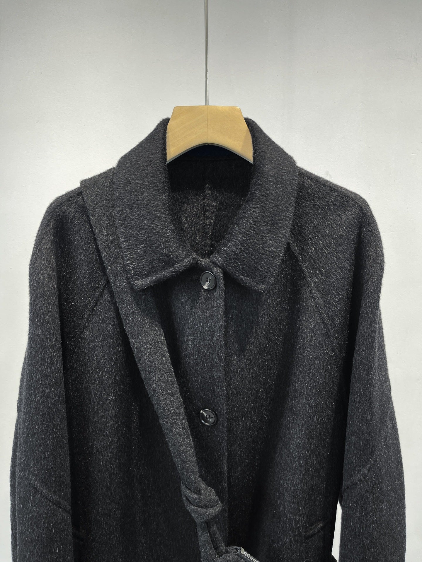 cashmere blend wool coat for women