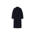 Cashmere Coat Women – Long Double-Sided Wool Tie Coat, Elegant Minimalist Overcoat - Sainiya Eco Wear