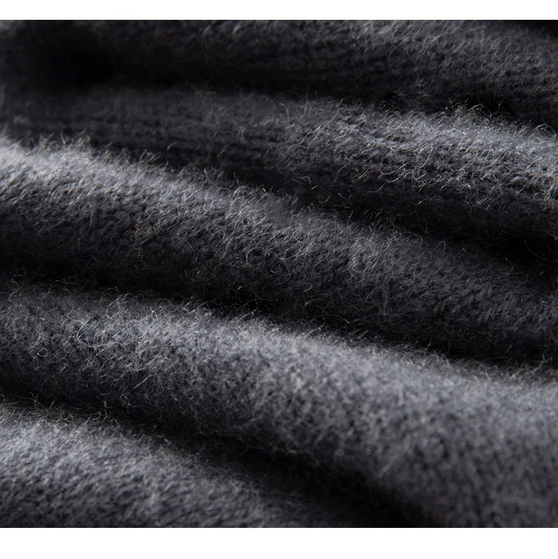 Cashmere Effortless V-Neck – Timeless Loose Elegance - Sainiya Eco Wear