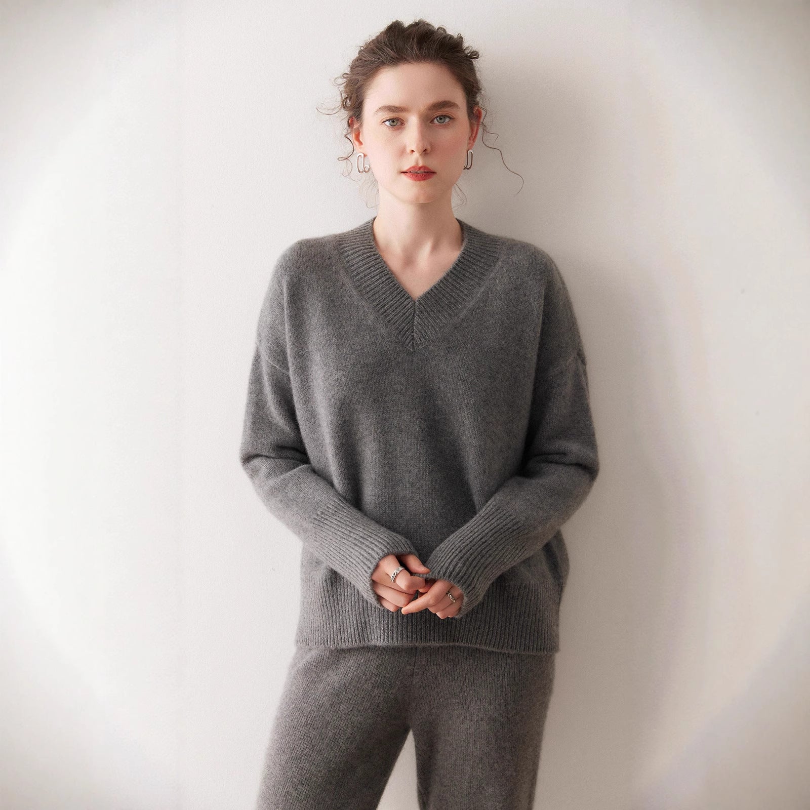 Cashmere V-Neck Sweater