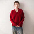 Cashmere V-Neck Sweater