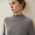 Cashmere Triple-Pile Heavyweight Half-Turtleneck – Ultimate Winter Cloud - Sainiya Eco Wear