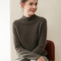 Cashmere Triple-Pile Heavyweight Half-Turtleneck – Ultimate Winter Cloud - Sainiya Eco Wear