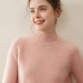 Cashmere Triple-Pile Heavyweight Half-Turtleneck – Ultimate Winter Cloud - Sainiya Eco Wear