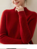 Cashmere Triple-Pile Heavyweight Half-Turtleneck – Ultimate Winter Cloud - Sainiya Eco Wear
