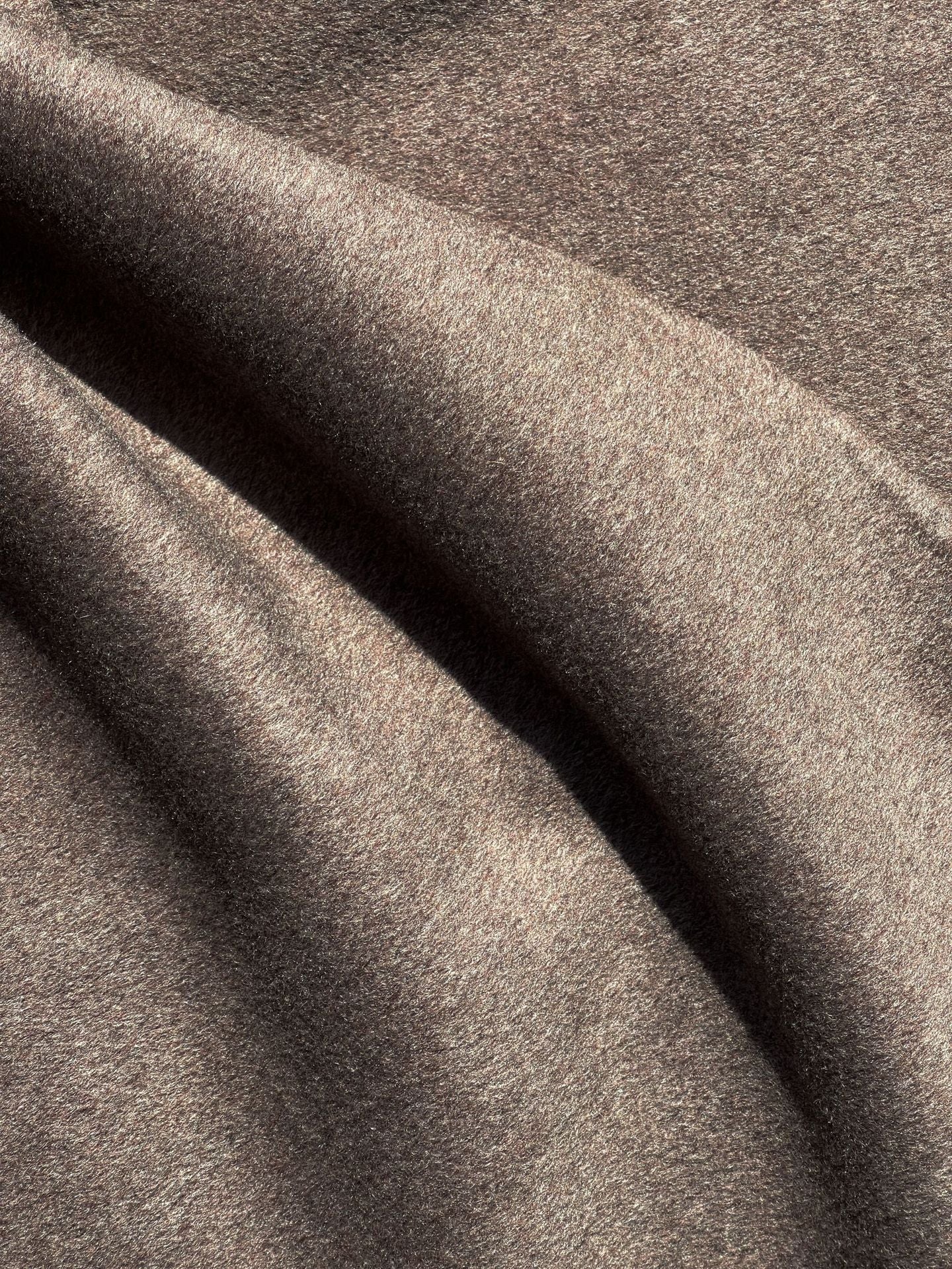 Double-Sided Cashmere Coat for Women Green Collar Wool Blend - Sainiya Eco Wear