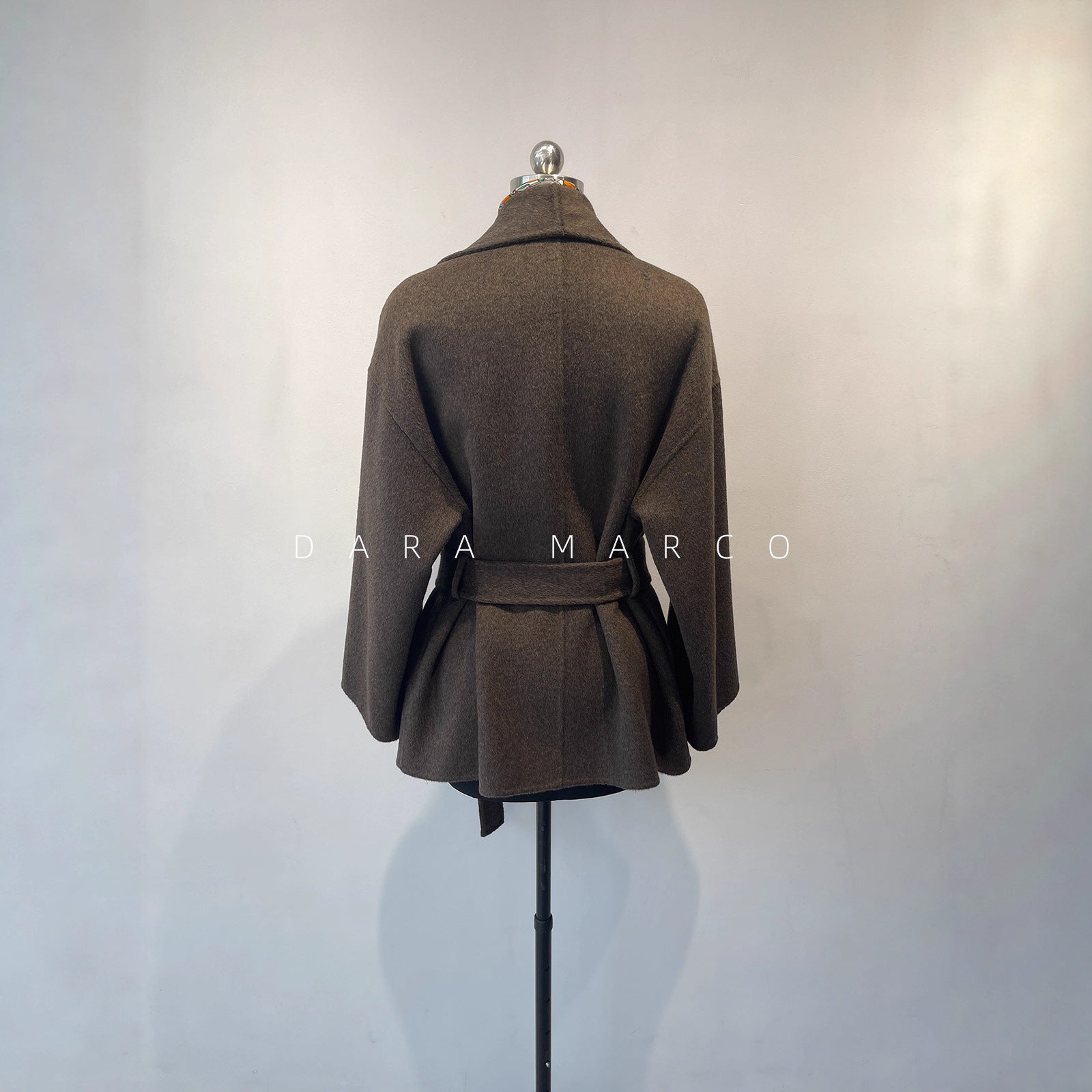women double-sided cashmere coat