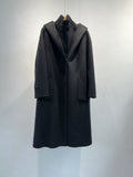 double-sided cashmere hooded wool coat set