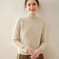 Half-Turtleneck – Ultra-Soft 100% Pure Cashmere Sweater - Sainiya Eco Wear