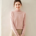 Half-Turtleneck – Ultra-Soft 100% Pure Cashmere Sweater - Sainiya Eco Wear