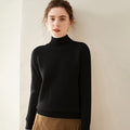 Half-Turtleneck – Ultra-Soft 100% Pure Cashmere Sweater - Sainiya Eco Wear