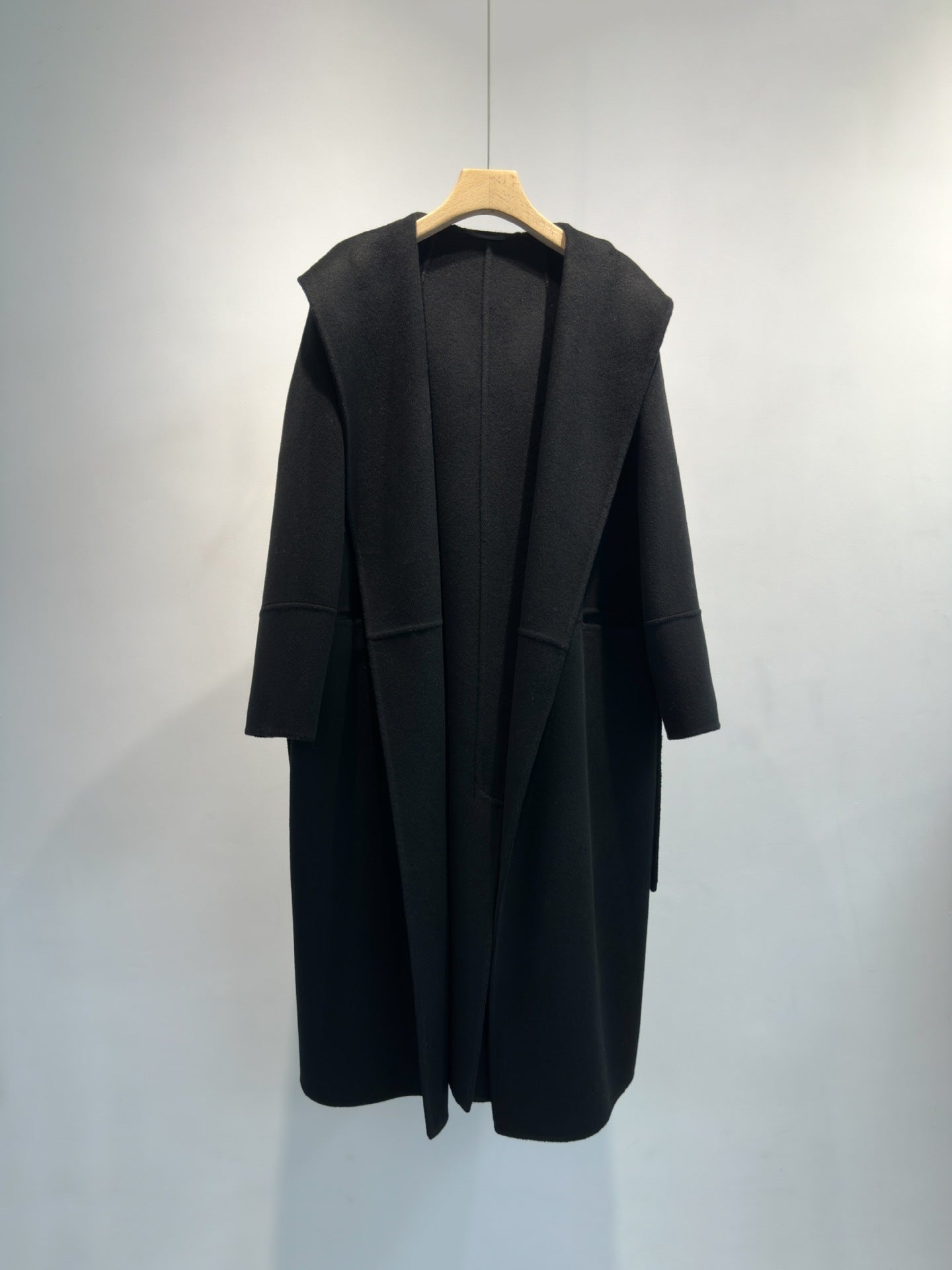 Hooded Double-Sided Wool Coat Women | Long Camel Winter Coat - Sainiya Eco Wear