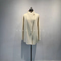 luxury alpaca wool coat for women