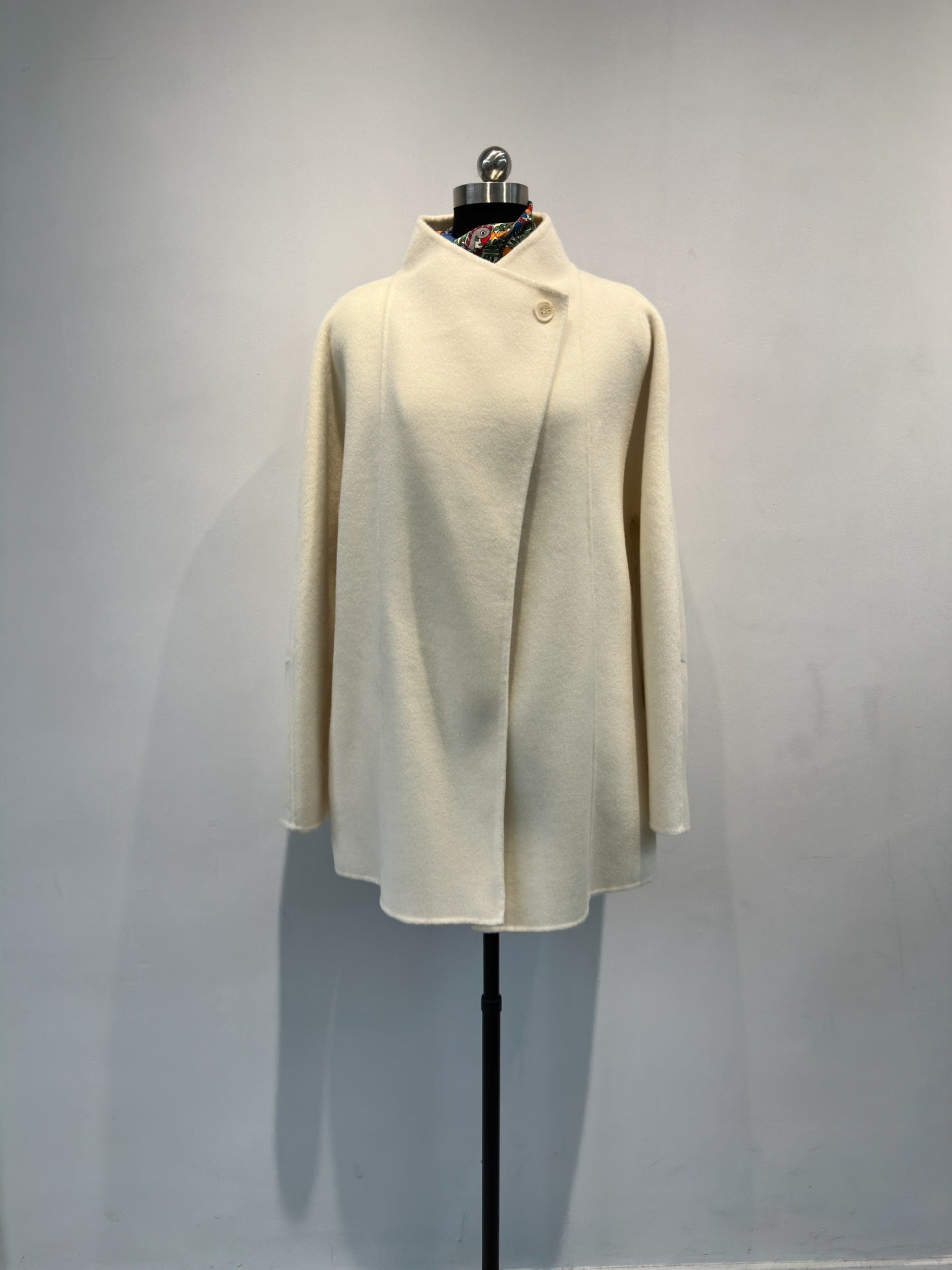 luxury alpaca wool coat for women