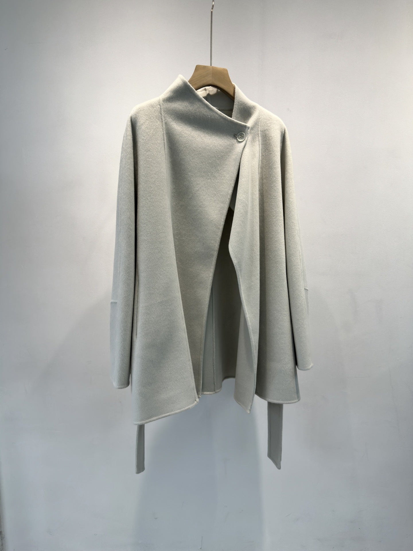 luxury alpaca wool coat for women