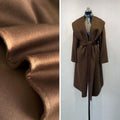 french lapel cashmere wool Long coat for women