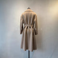 cashmere wool double-sided long coat