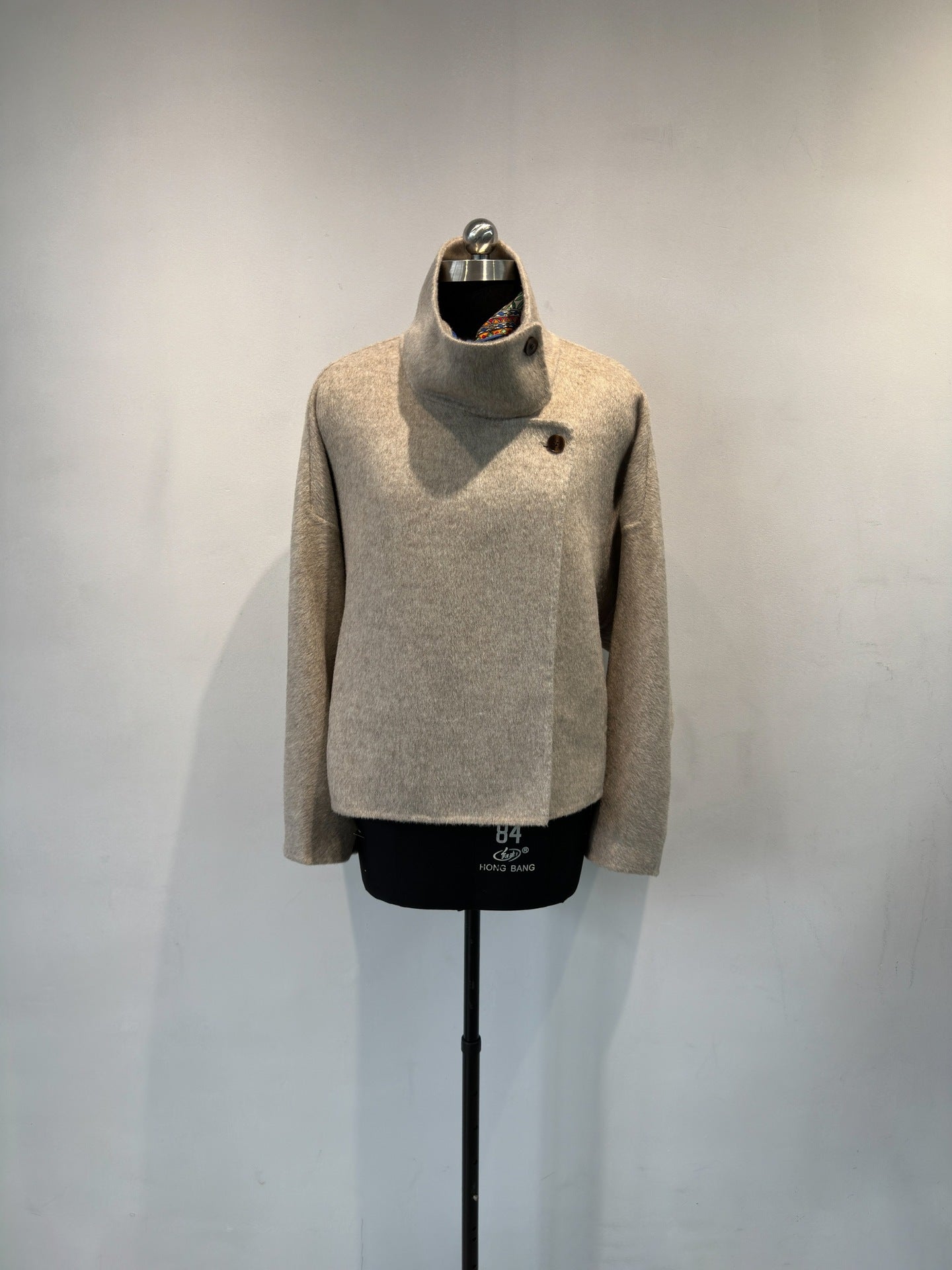 Merino Wool Short Coat