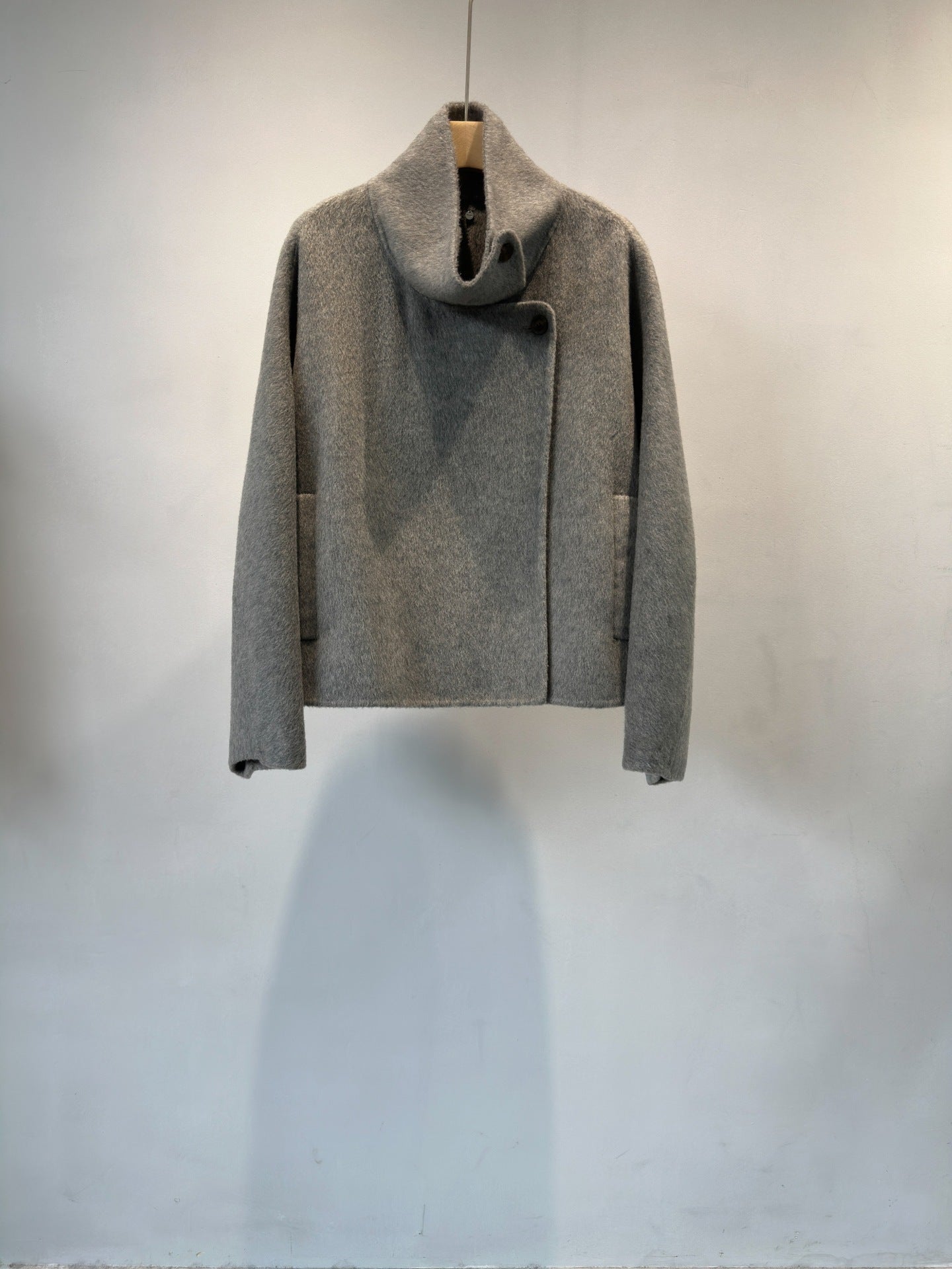 Merino Wool Short Coat