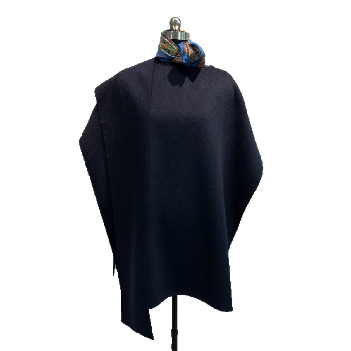 Reversible Wool Cape Coat for Women | Double-Sided Autumn Winter - Sainiya Eco Wear