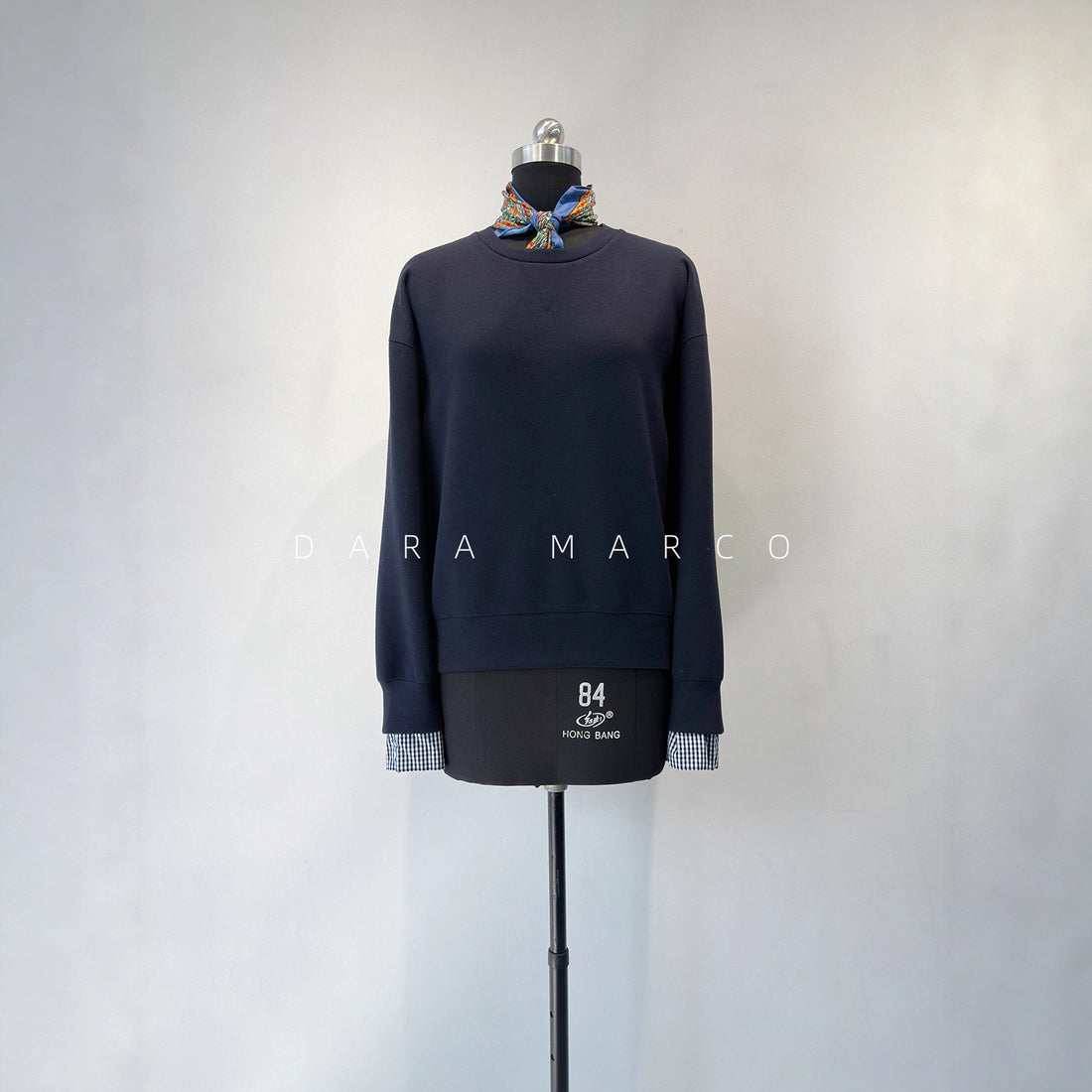 women wool blend two-piece set