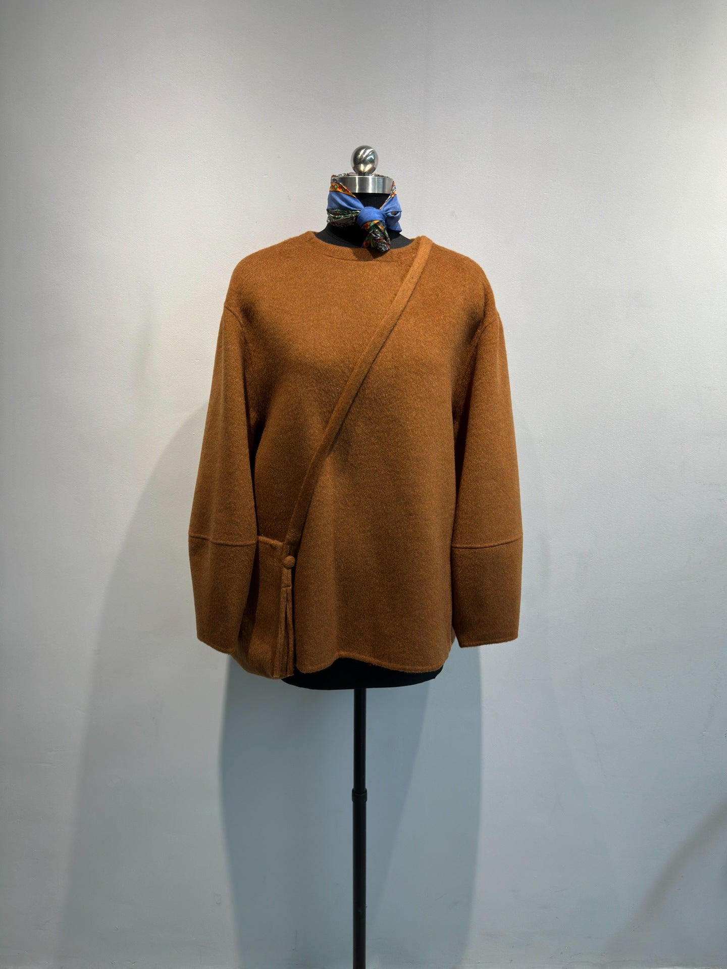 women double-sided merino wool short coat